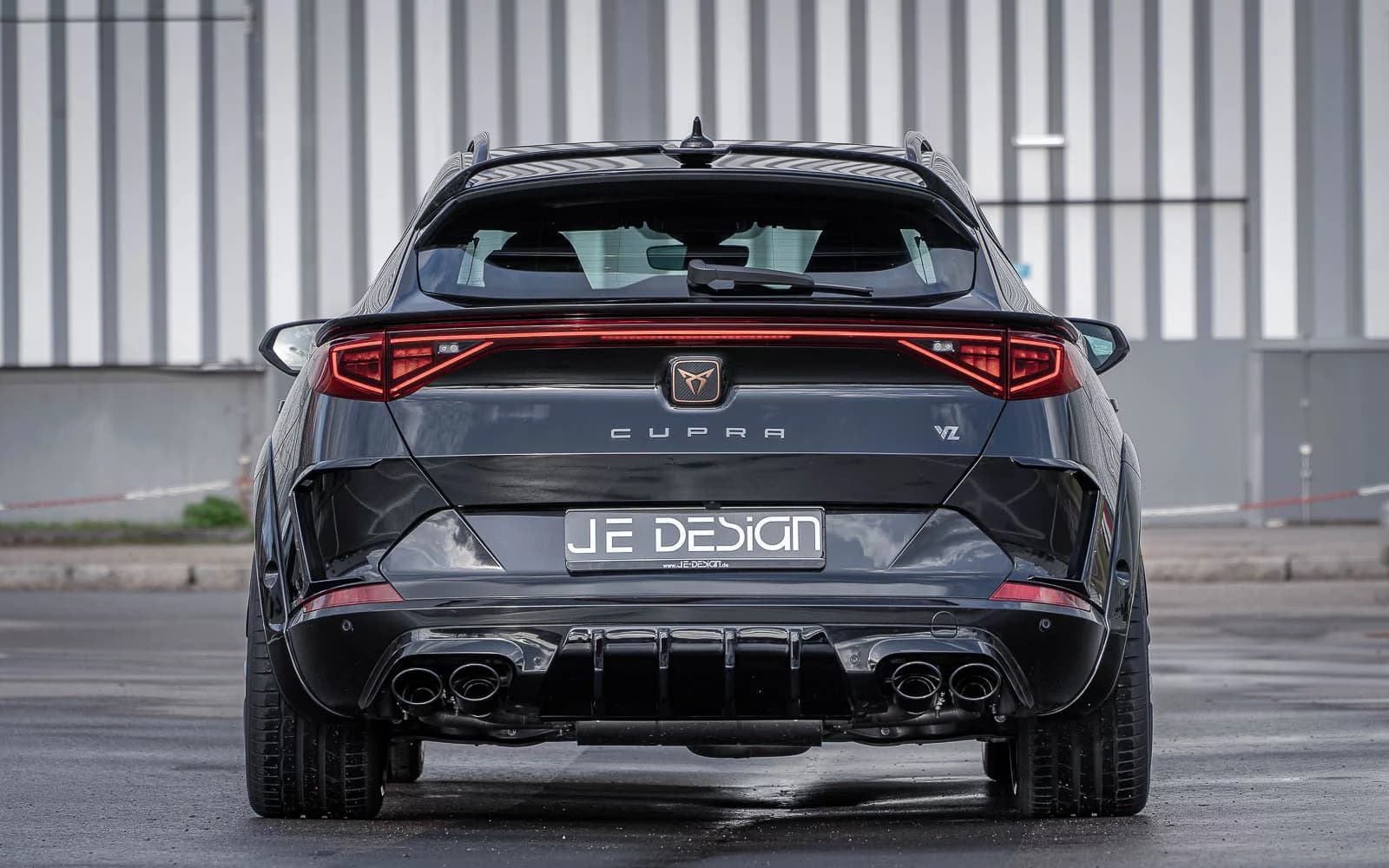 CUPRA FORMENTOR - JE DESIGN HECK DIFFUSOR ANSATZ (FAKT)