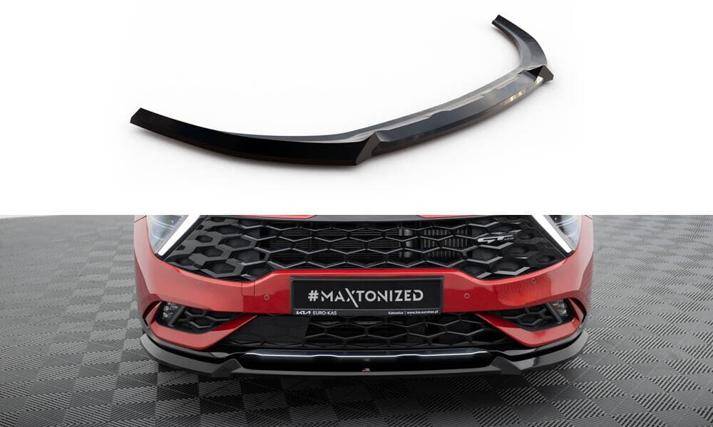 KIA SPORTAGE GT-LINE - MAXTON DESIGN FRONT ANSATZ SPOILERLIPPE V.1 – Maxton Design