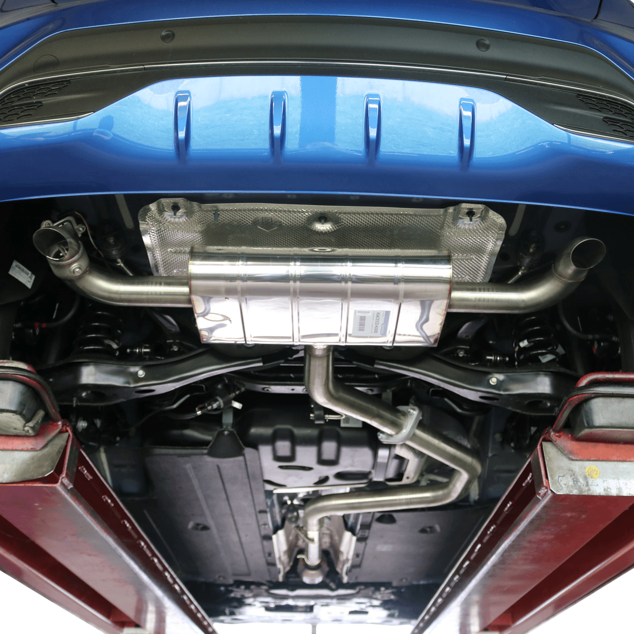 KIA XCEE'D - DUPLEX SPORT AUSPUFF ANLAGE AB OPF – Bild 3