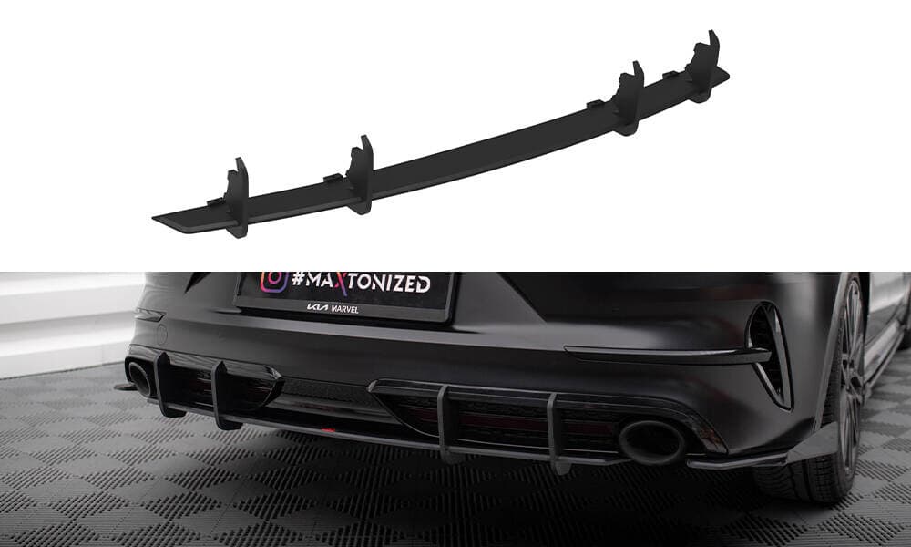 KIA PROCEE'D GT 2022+ - MAXTON DESIGN STREET PRO HECK DIFFUSOR ANSATZ