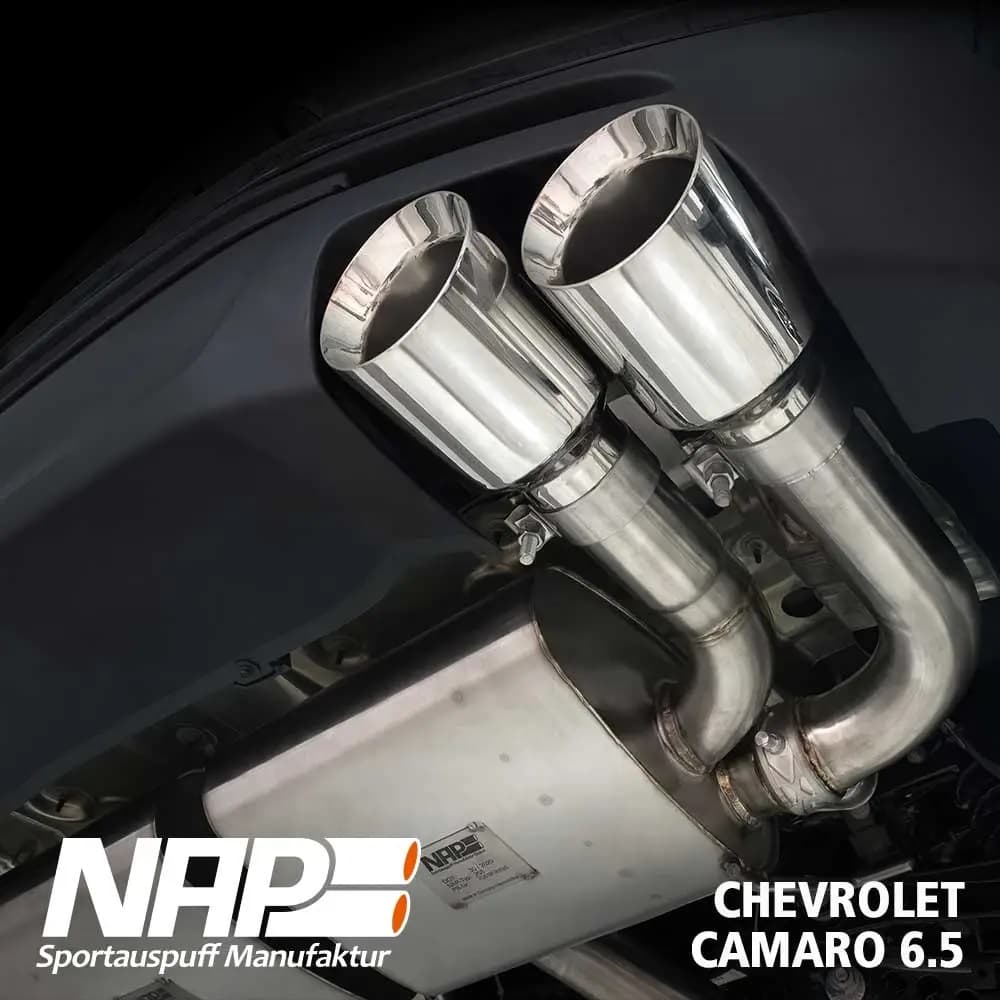 CHEVROLET CAMARO - NAP DUPLEX SPORTAUSPUFF ANLAGE – Bild 3