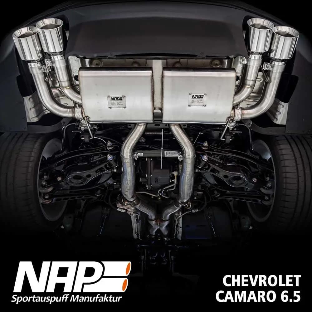 CHEVROLET CAMARO - NAP DUPLEX SPORTAUSPUFF ANLAGE – Bild 4