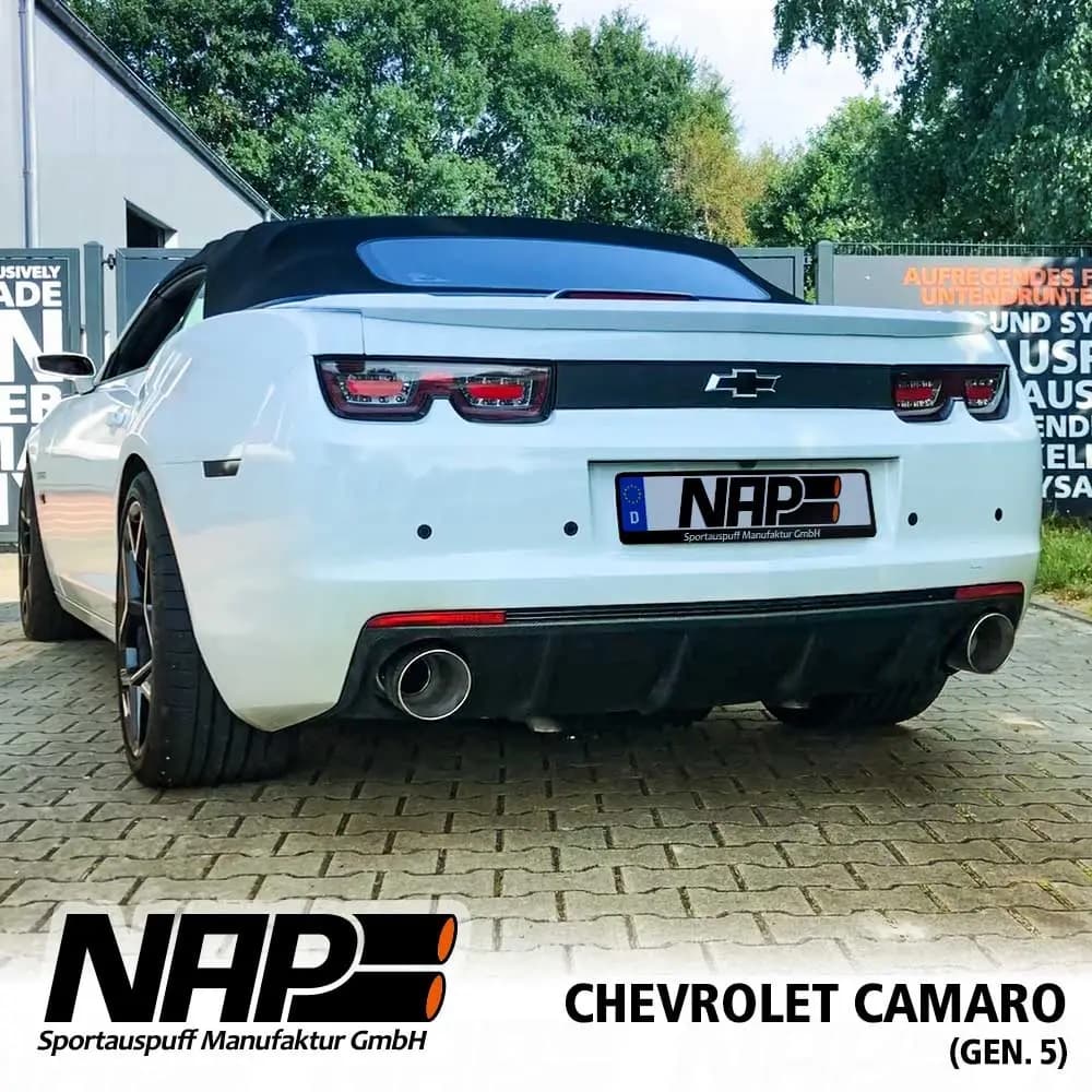 CHEVROLET CAMARO - NAP DUPLEX SPORTAUSPUFF ANLAGE – Bild 2