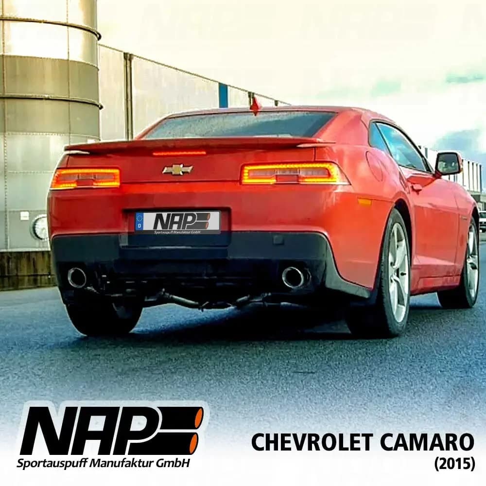 CHEVROLET CAMARO - NAP DUPLEX SPORTAUSPUFF ANLAGE – Bild 3