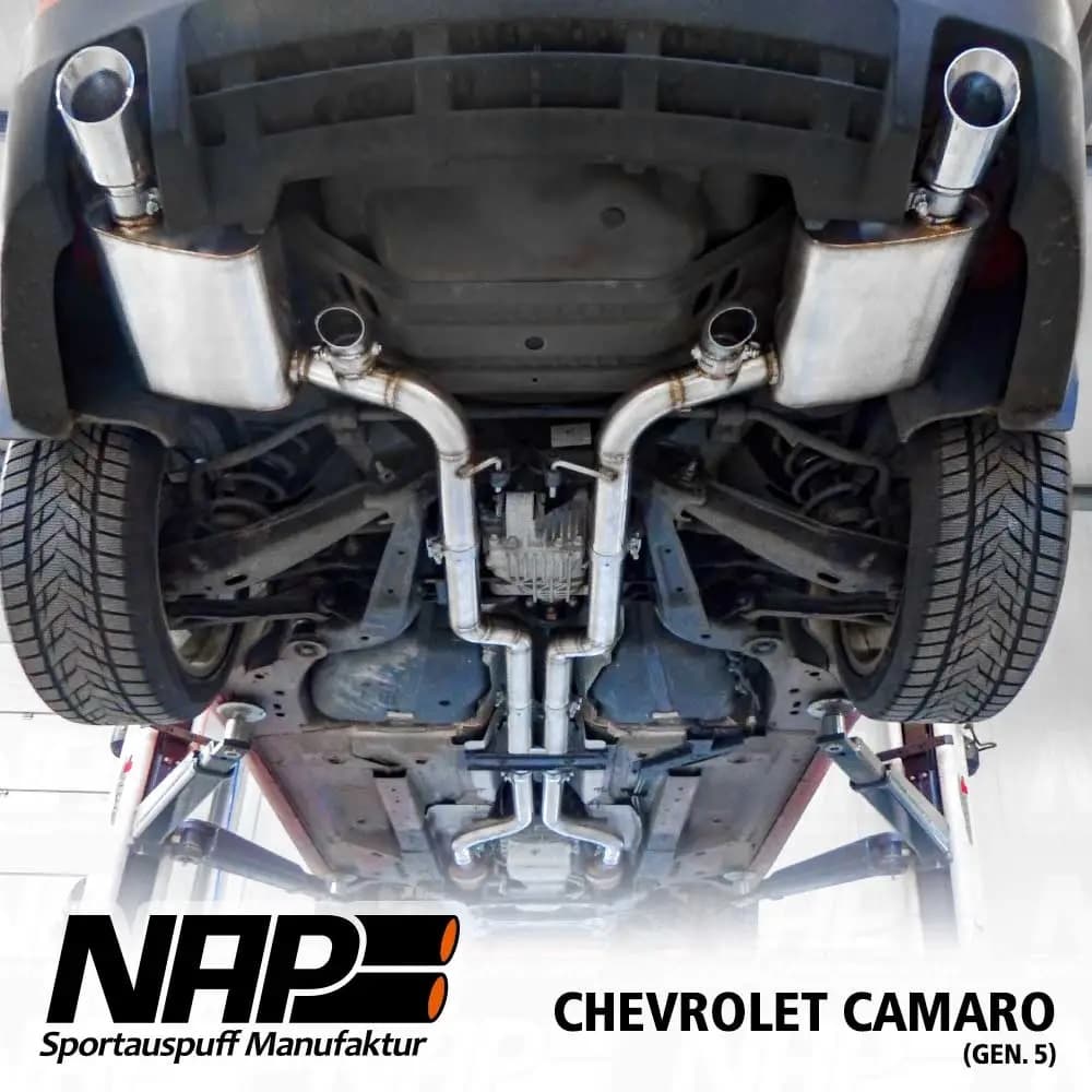 CHEVROLET CAMARO - NAP DUPLEX SPORTAUSPUFF ANLAGE – Bild 5