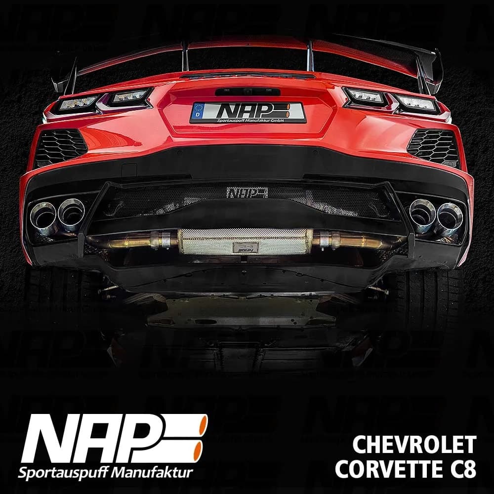 CHEVROLET CORVETTE C8 STINGRAY - NAP DUPLEX SPORTAUSPUFF – Bild 4