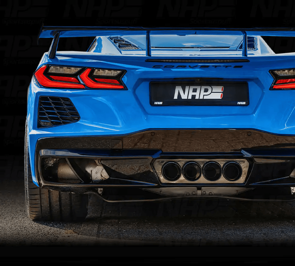 CHEVROLET CORVETTE C8 STINGRAY - NAP QUAD SPORTAUSPUFF ANLAGE