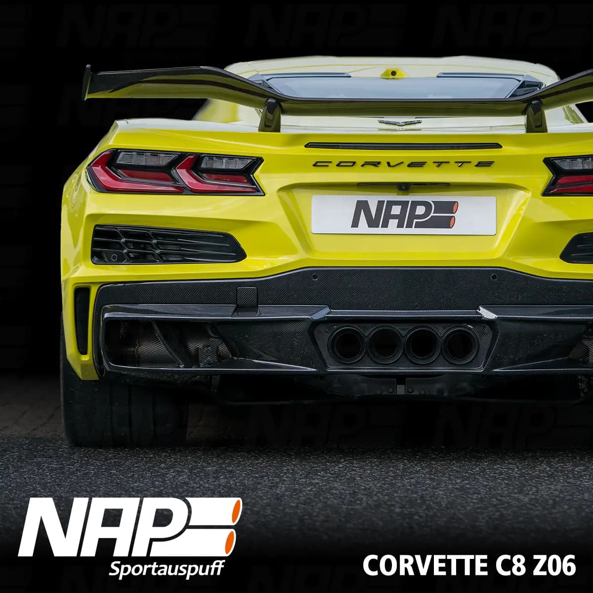 CHEVROLET CORVETTE C8 - NAP QUAD SPORTAUSPUFF ANLAGE – Bild 2