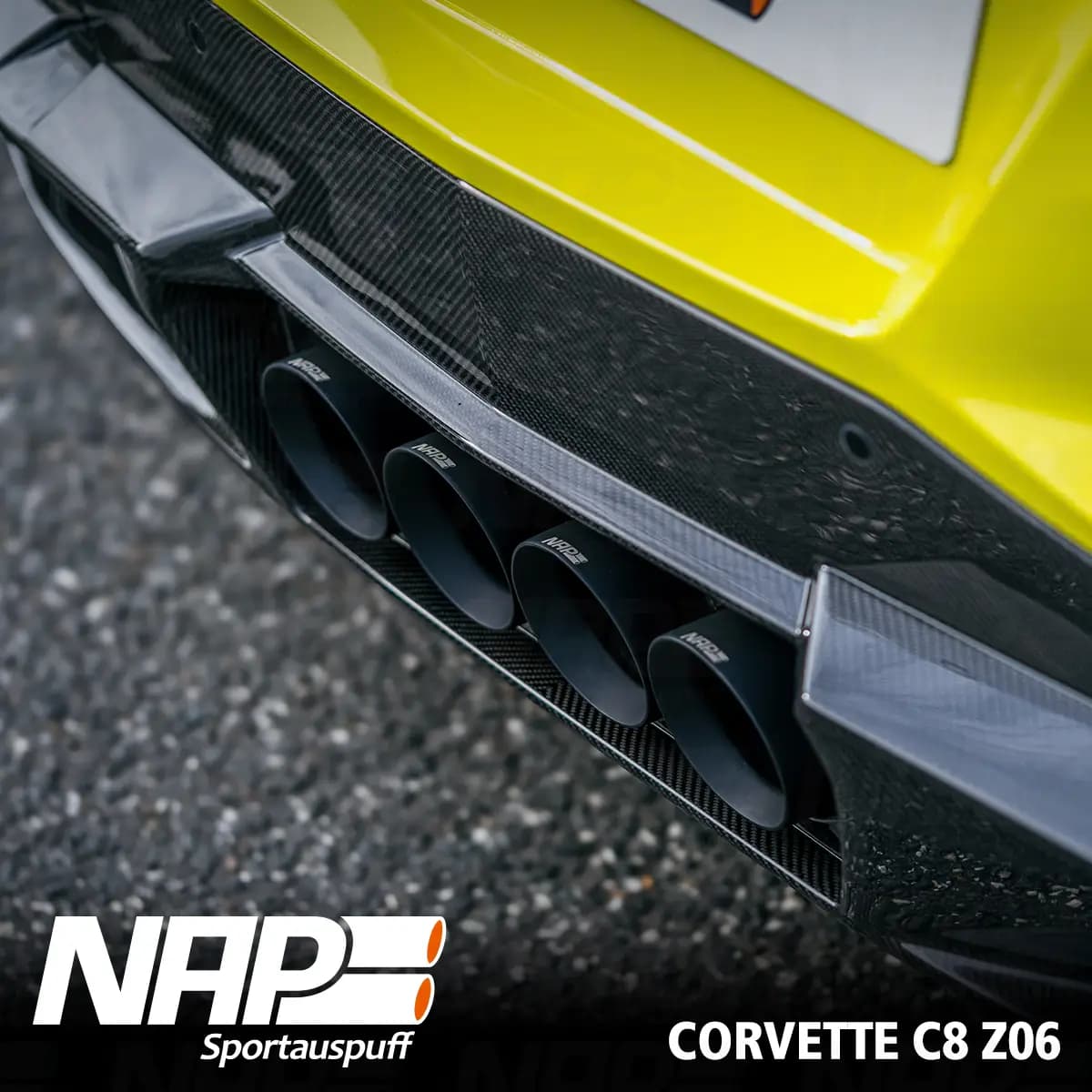 CHEVROLET CORVETTE C8 - NAP QUAD SPORTAUSPUFF ANLAGE – Bild 3