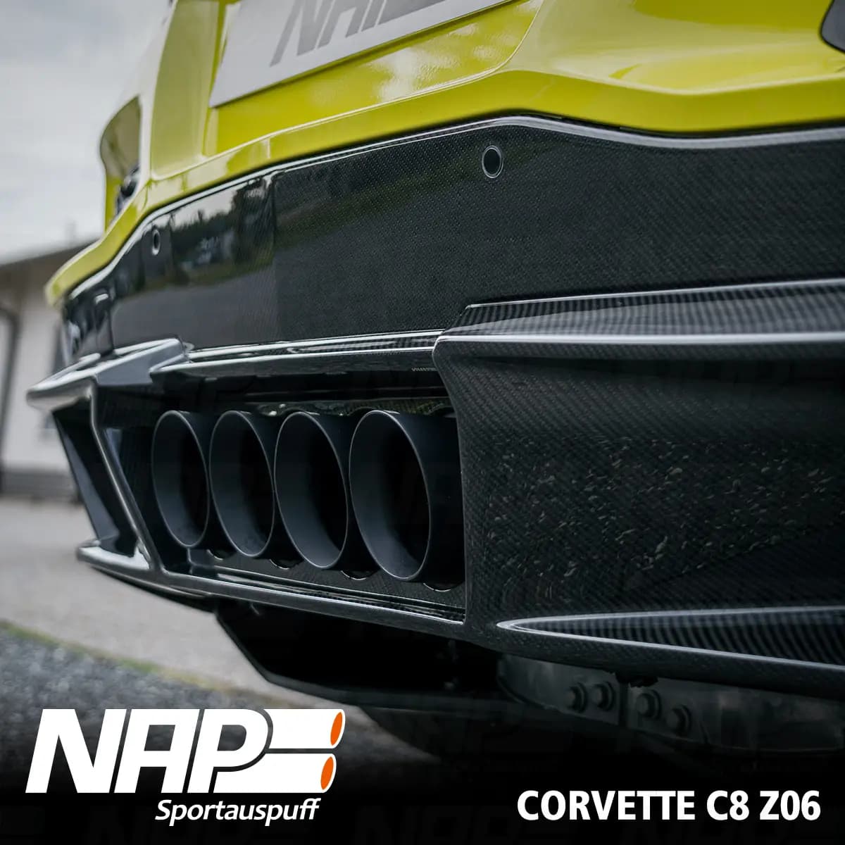 CHEVROLET CORVETTE C8 - NAP QUAD SPORTAUSPUFF ANLAGE – Bild 4