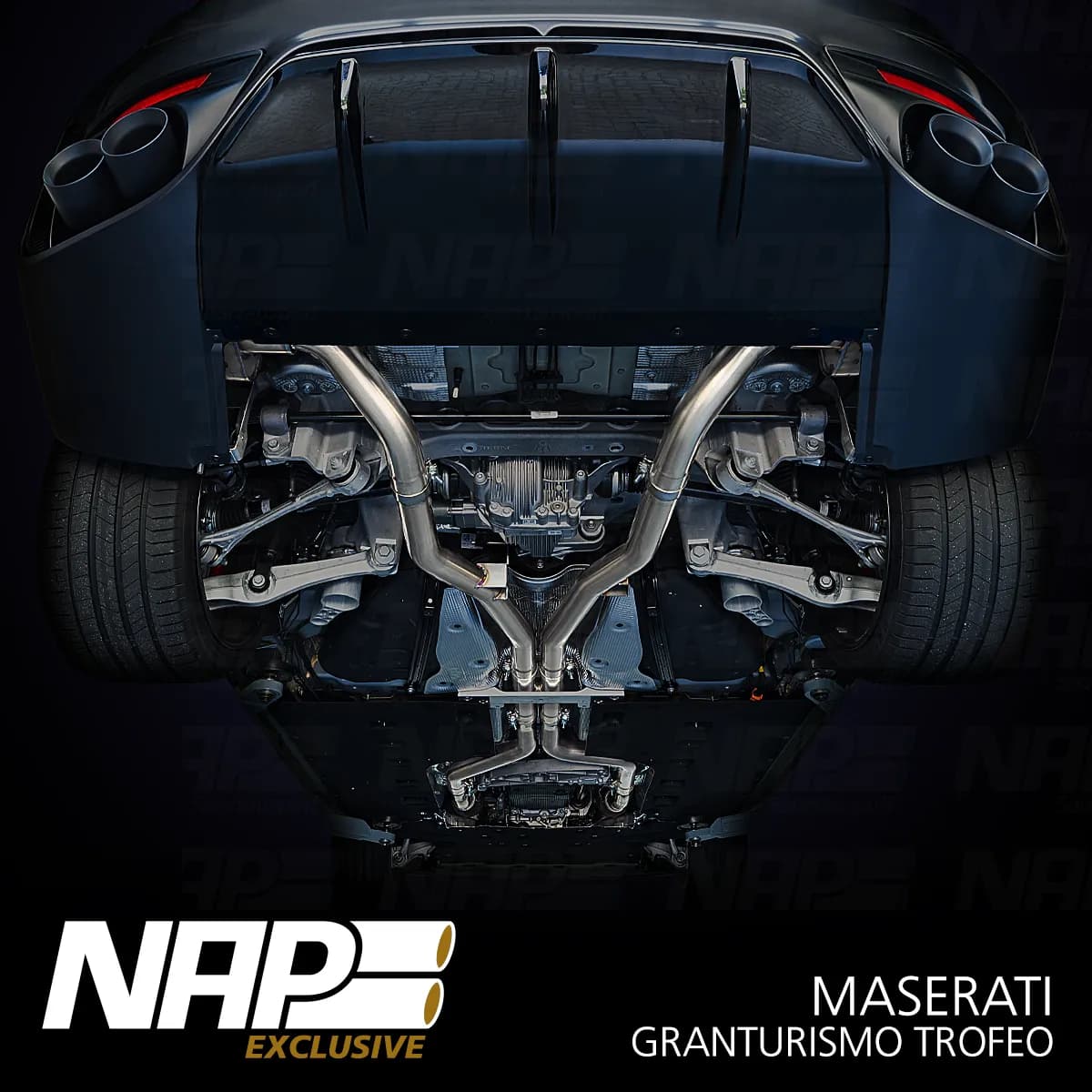 MASERATI GRAN TURISMO - NAP DUPLEX SPORTAUSPUFF ANLAGE