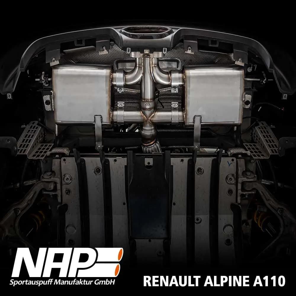 RENAULT ALPINE - NAP SPORTAUSPUFF – Bild 2