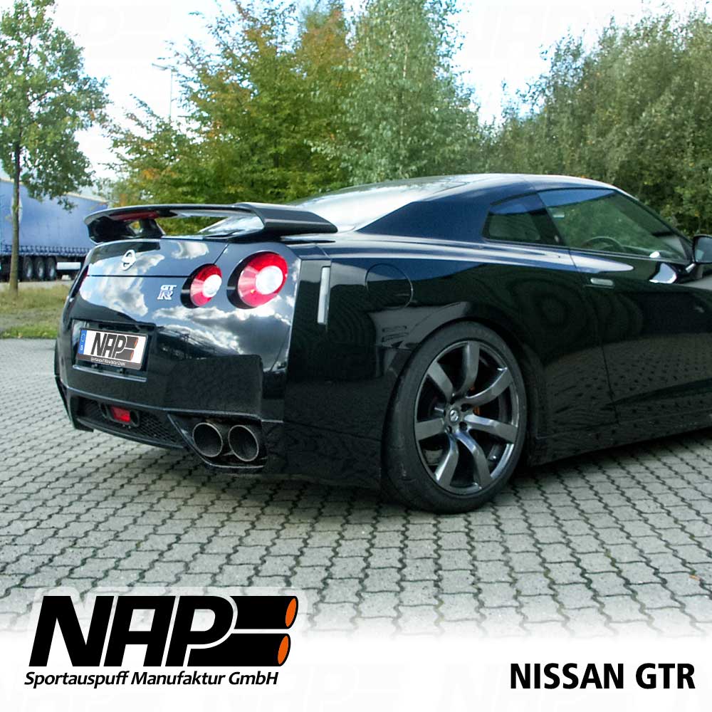 NISSAN GT-R - NAP DUPLEX SPORTAUSPUFF ANLAGE – Bild 2