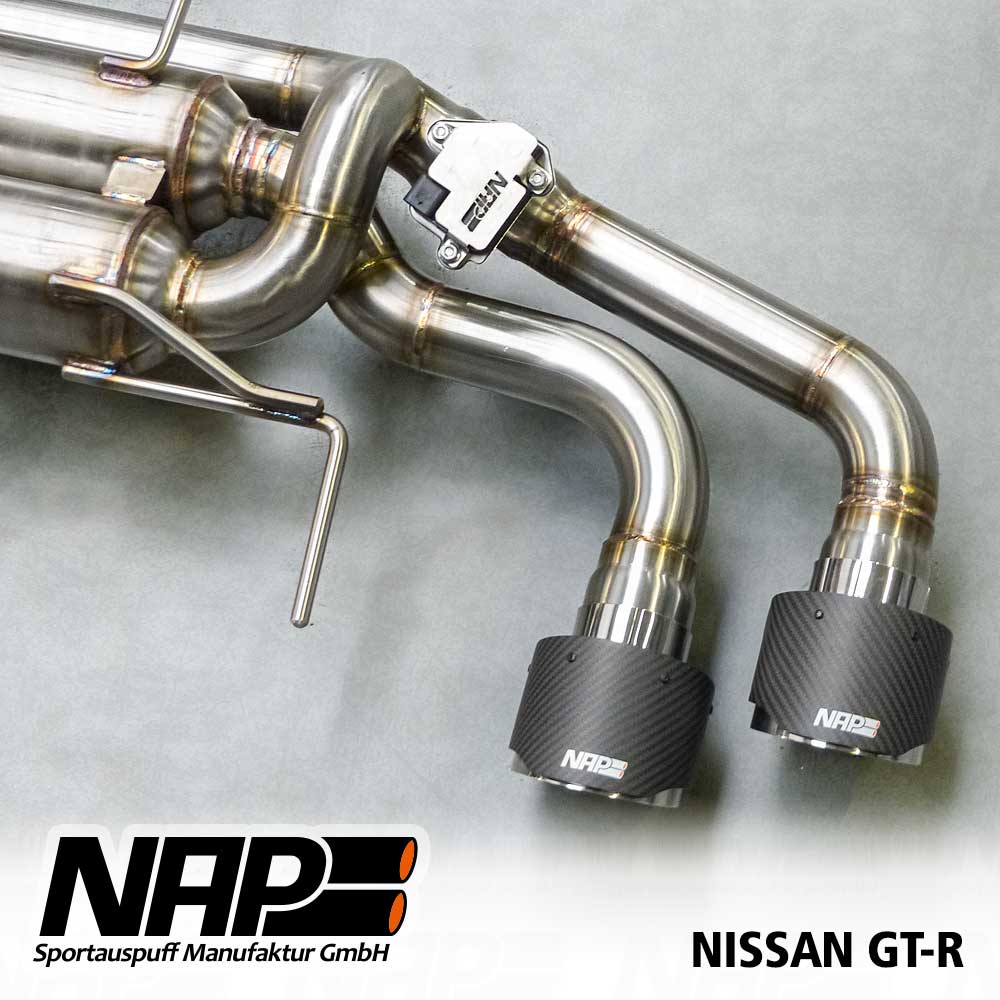 NISSAN GT-R - NAP DUPLEX SPORTAUSPUFF ANLAGE – Bild 3