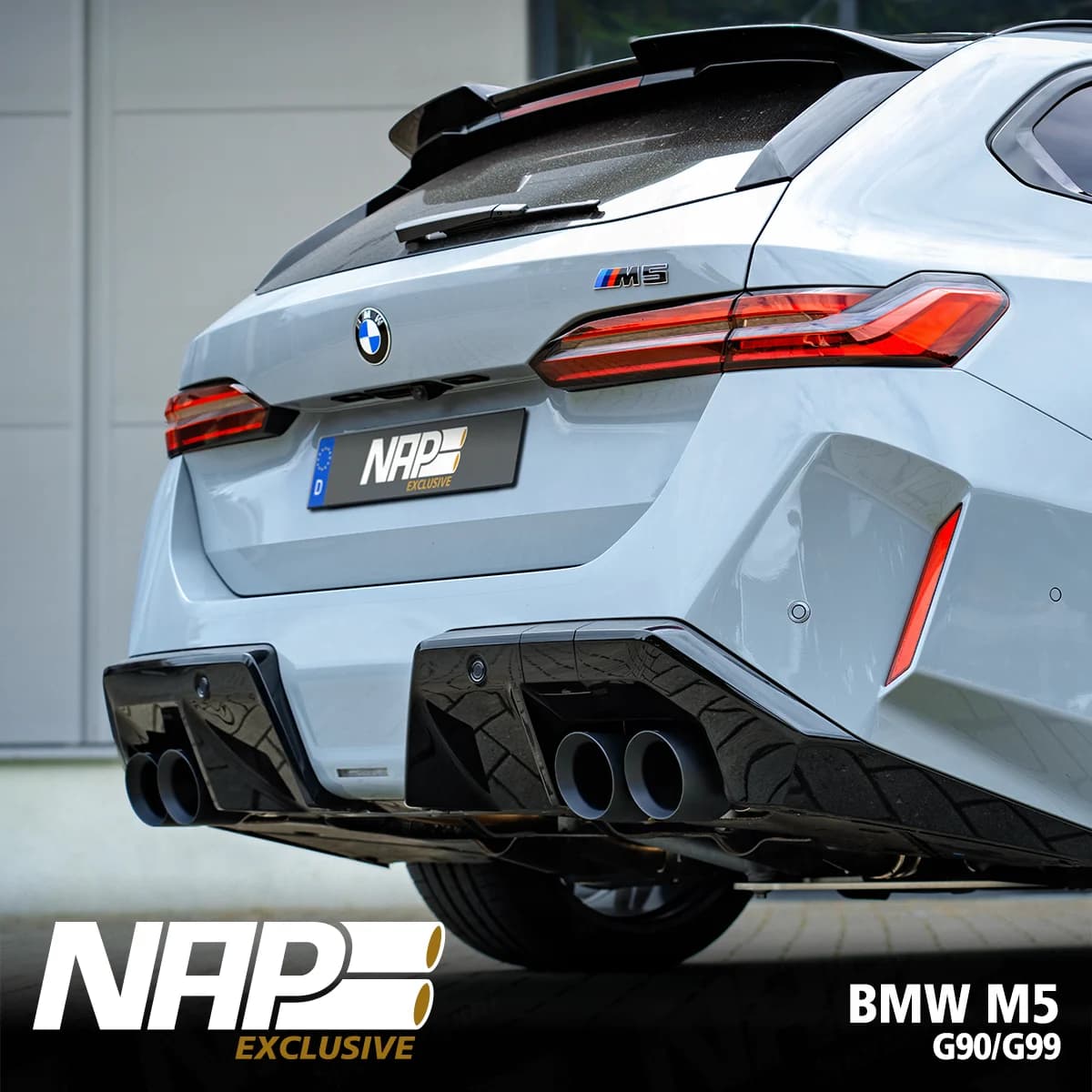 BMW M5 - NAP DUPLEX AUSPUFF ANLAGE AB OPF – Bild 2