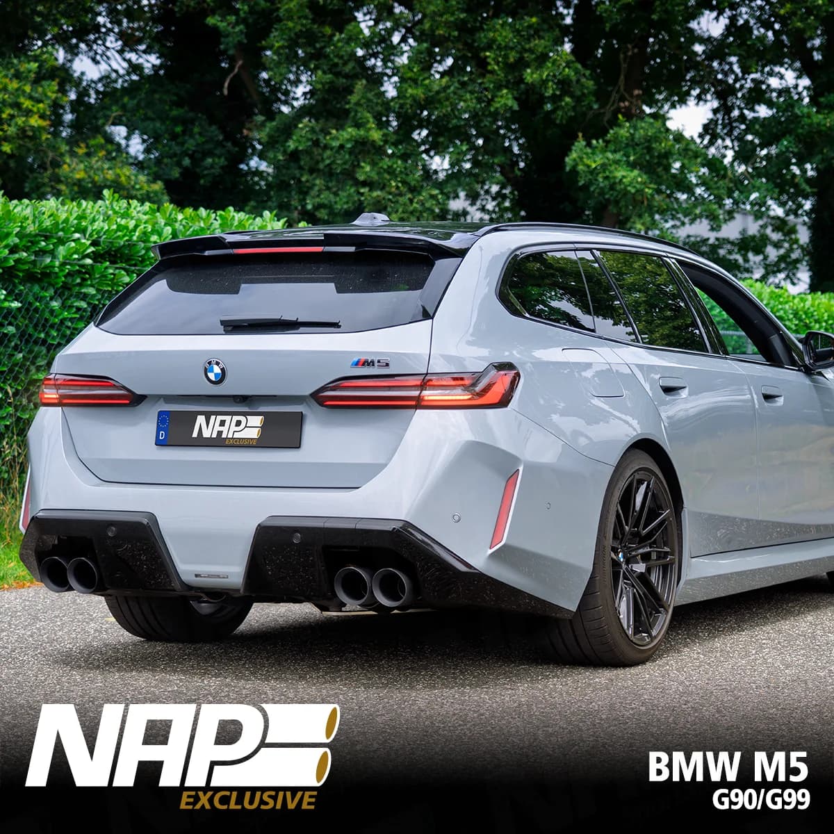 BMW M5 - NAP DUPLEX AUSPUFF ANLAGE AB OPF – Bild 3