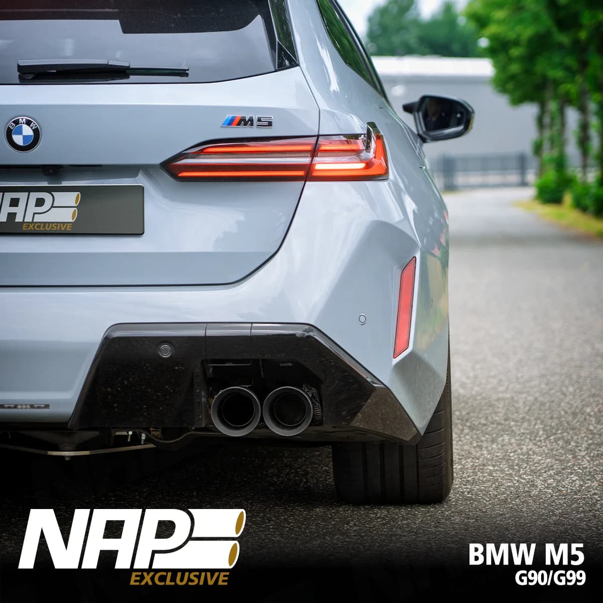BMW M5 - NAP DUPLEX AUSPUFF ANLAGE AB OPF – Bild 4