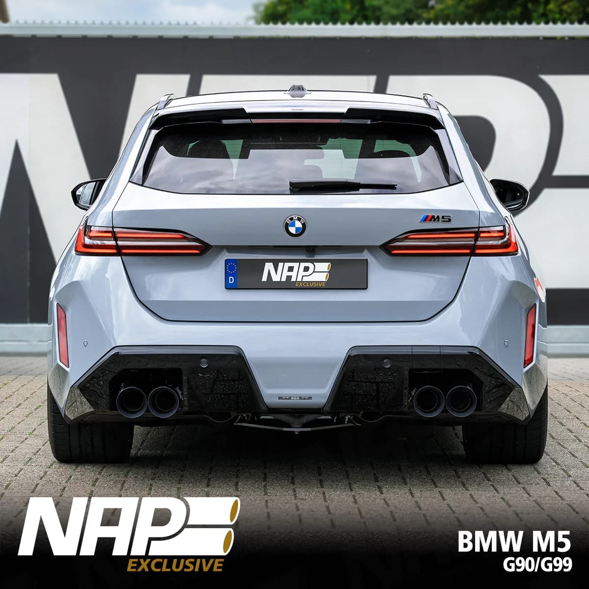 BMW M5 - NAP DUPLEX AUSPUFF ANLAGE AB OPF – Bild 5