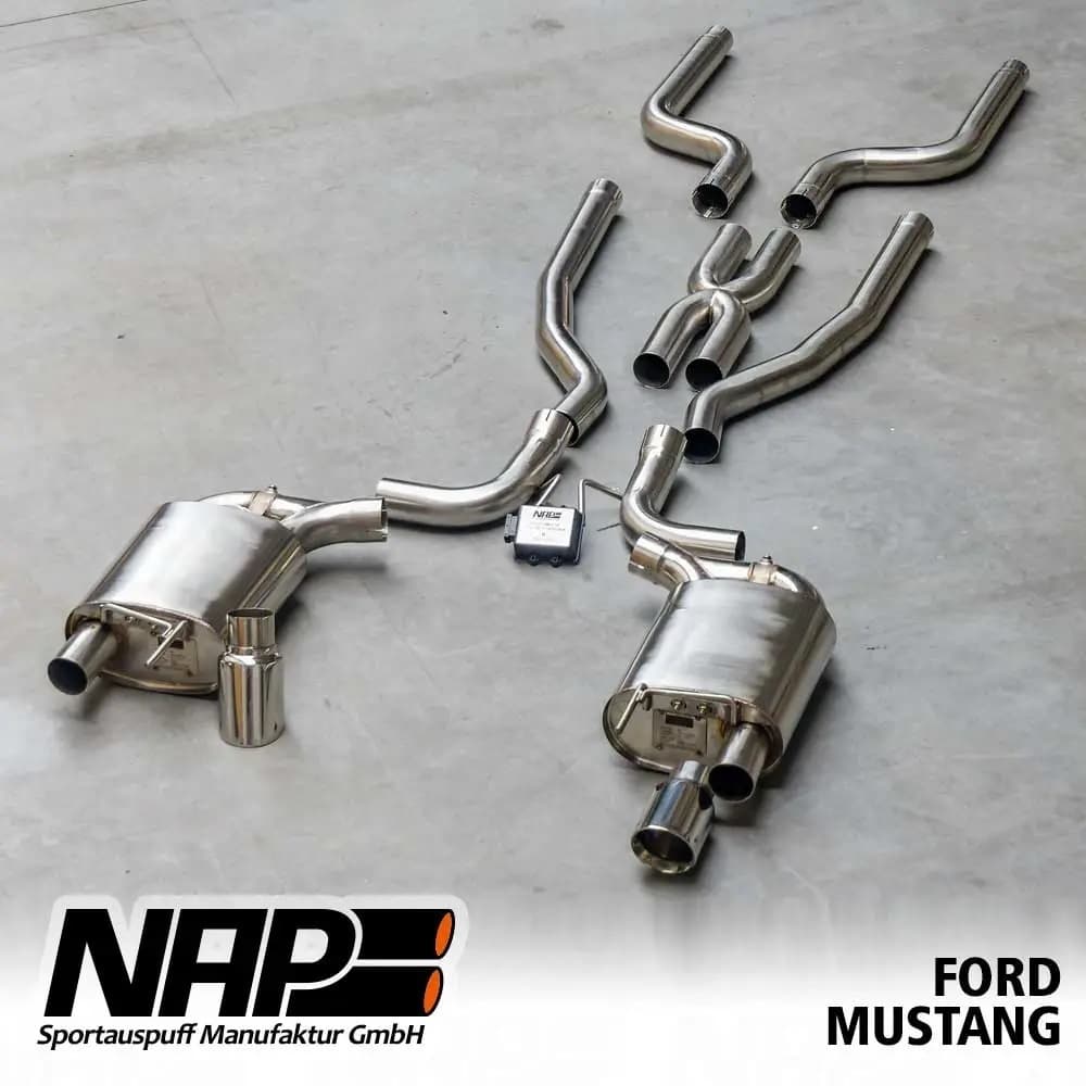 FORD MUSTANG 5.0 V8 GT - NAP DUPLEX SPORTAUSPUFF ANLAGE