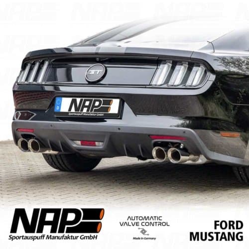 FORD MUSTANG 5.0 V8 GT - NAP DUPLEX SPORTAUSPUFF ANLAGE