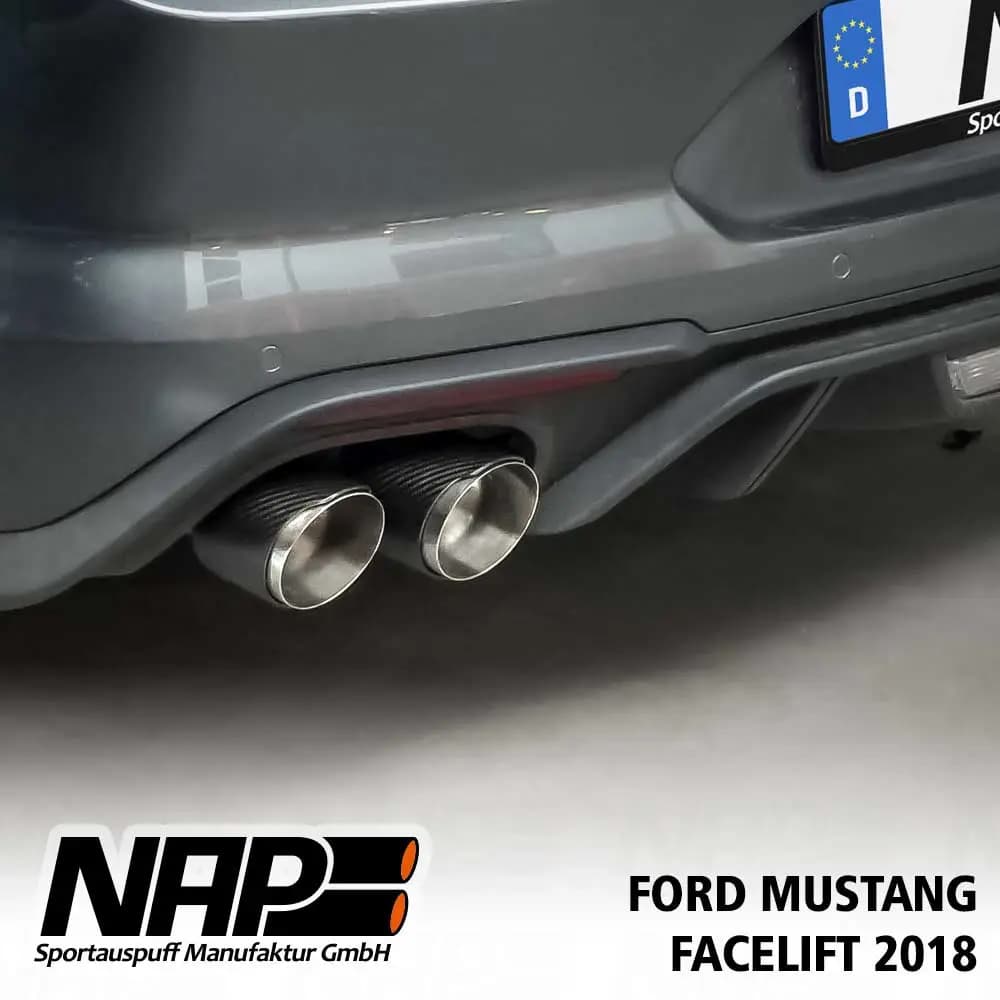 FORD MUSTANG 5.0l V8 GT - NAP DUPLEX SPORTAUSPUFF ANLAGE – Bild 4