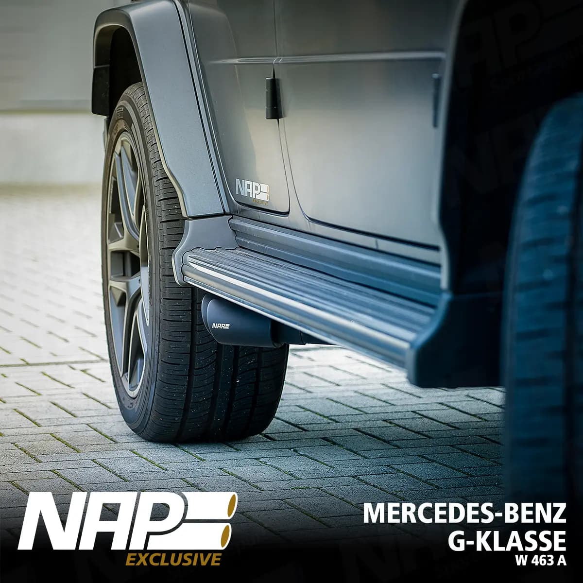MERCEDES G-KLASSE - NAP DUPLEX SPORTAUSPUFF ANLAGE – Bild 4