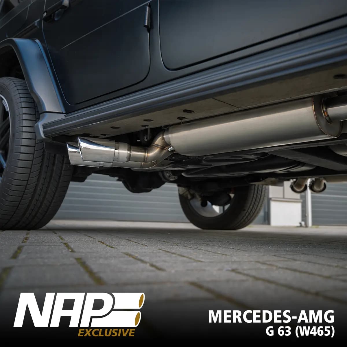 MERCEDES G63 AMG - NAP DUPLEX SPORTAUSPUFF ANLAGE – Bild 2