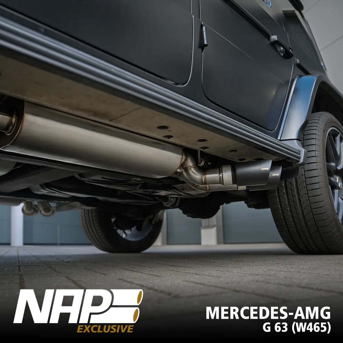MERCEDES G63 AMG - NAP DUPLEX SPORTAUSPUFF ANLAGE – Bild 3