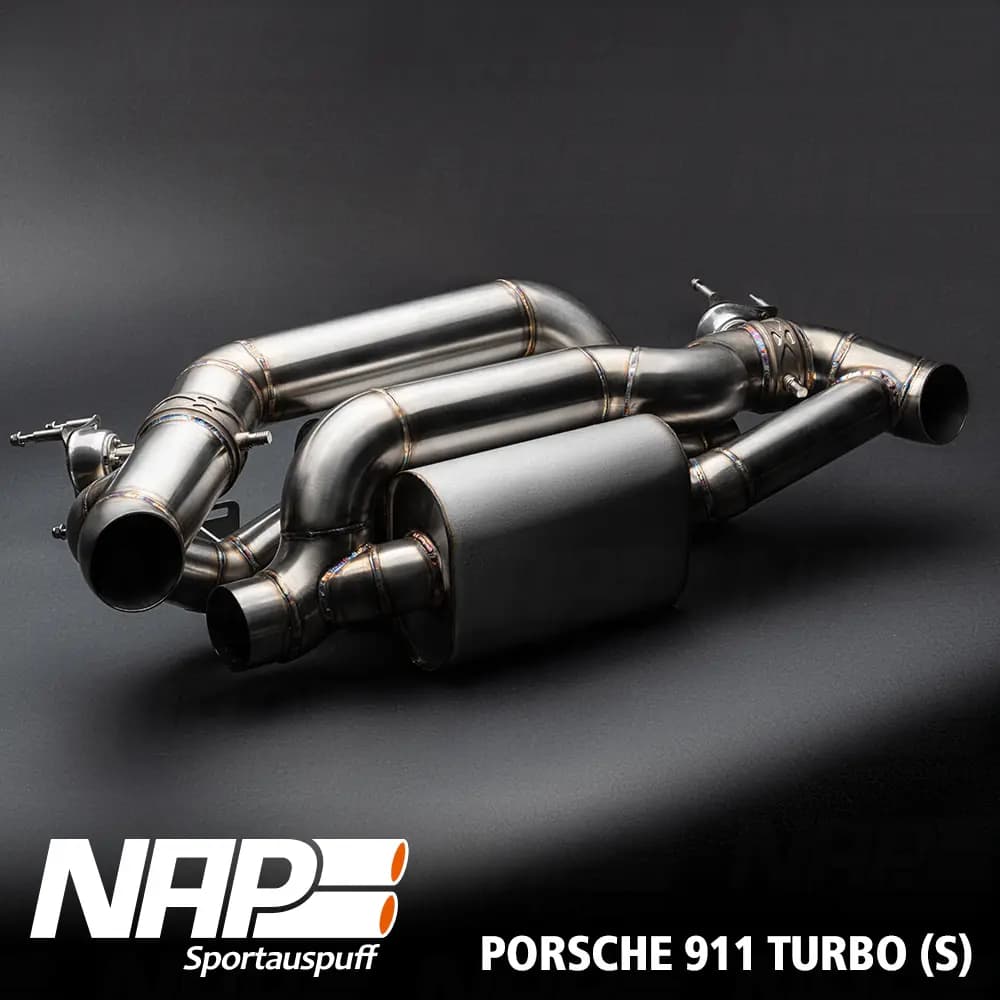 PORSCHE 911 TURBO / S - NAP DUPLEX SPORTAUSPUFF ANLAGE – Bild 3