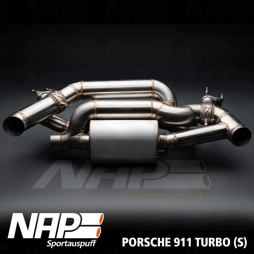 PORSCHE 911 TURBO / S - NAP DUPLEX SPORTAUSPUFF ANLAGE – Bild 4
