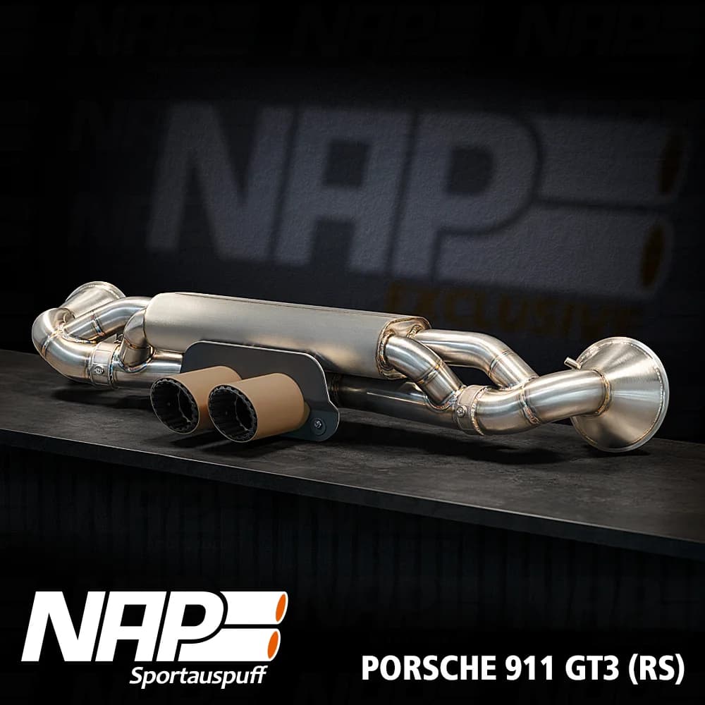 PORSCHE 911 GT3 - NAP SPORTENDSCHALLDÄMPFER – Bild 4
