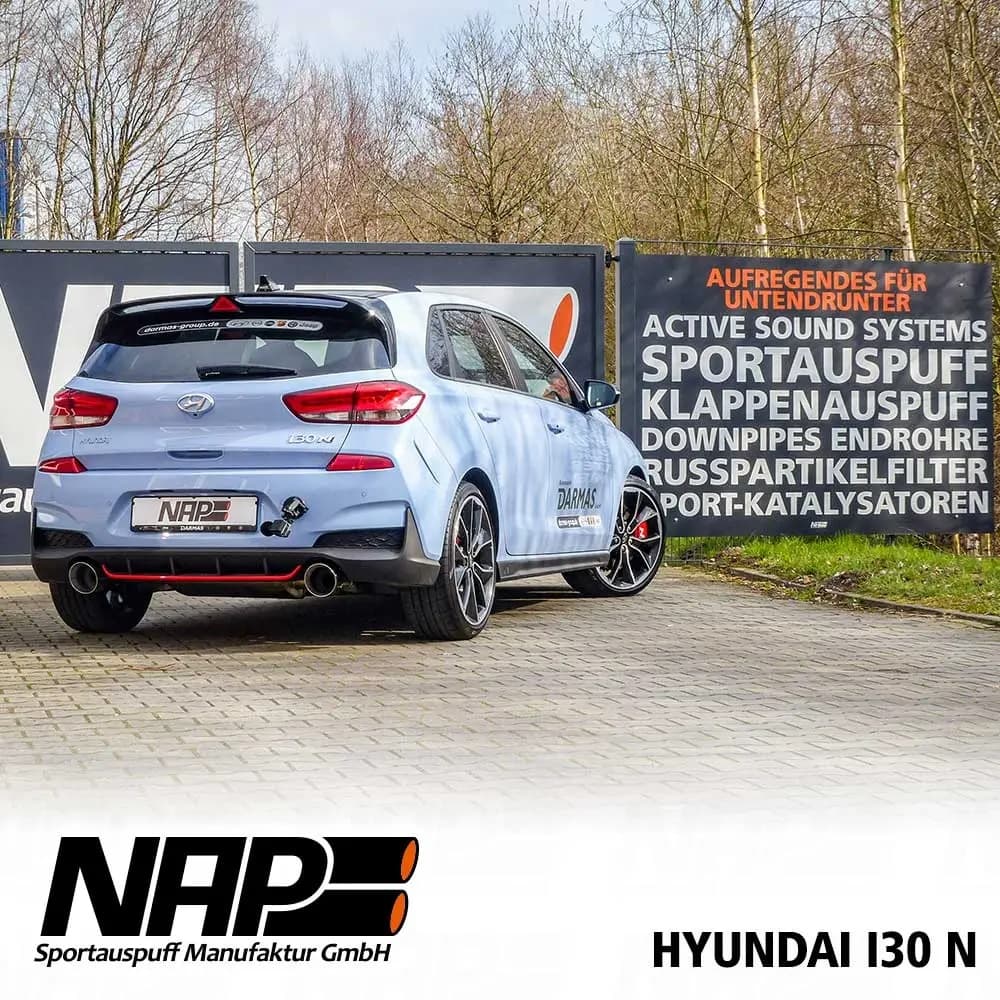 HYUNDAI I30 N - NAP DUPLEX SPORTAUSPUFF ANLAGE AB OPF – Bild 4