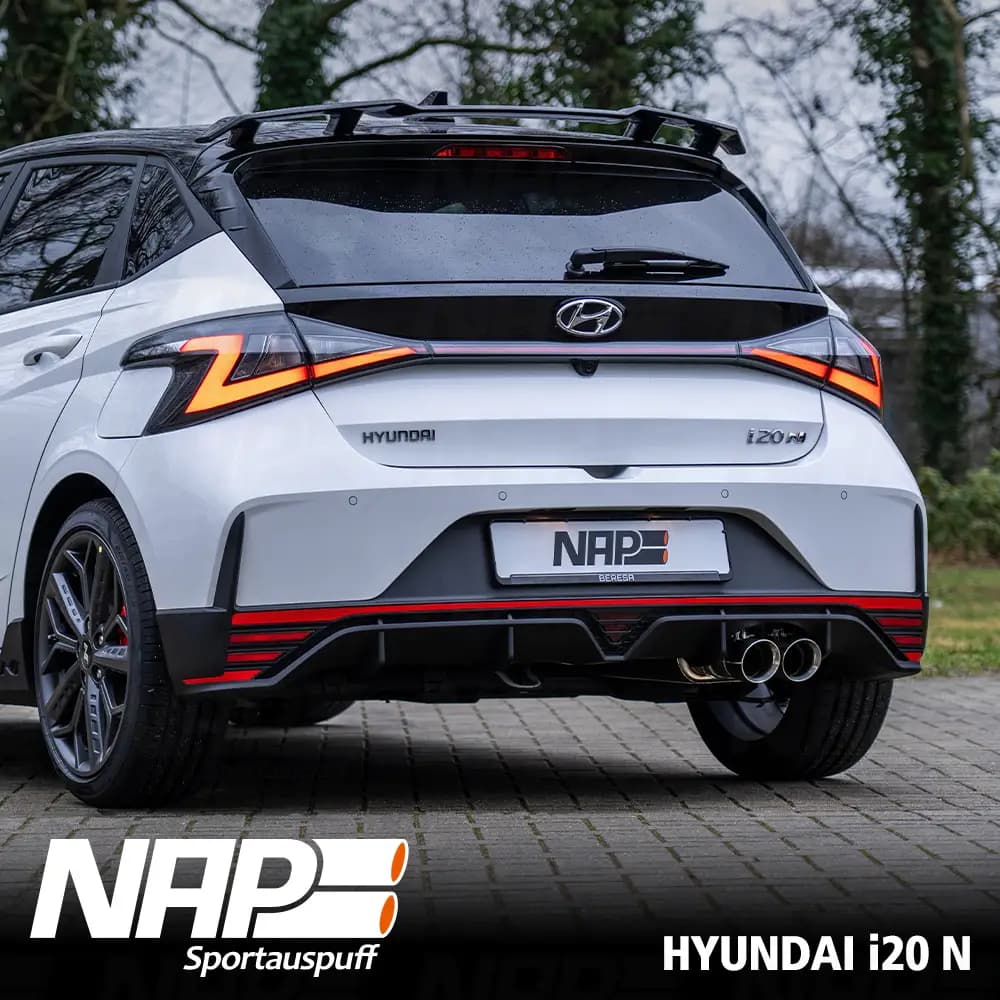 HYUNDAI I20 N - NAP SPORTAUSPUFF ANLAGE – Bild 5
