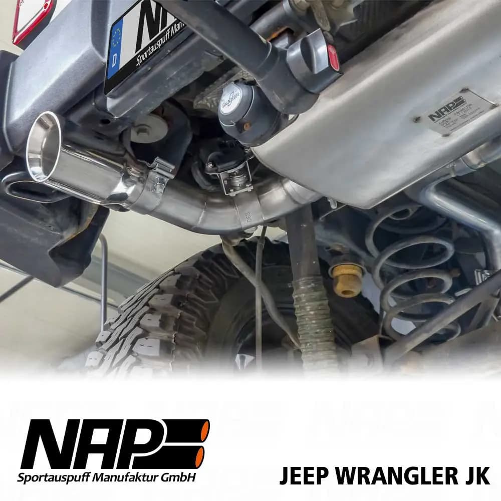 JEEP WRANGLER - NAP DUPLEX SPORTAUSPUFF MIT KLAPPENSYSTEM – Bild 2