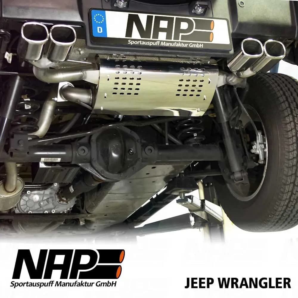 JEEP WRANGLER - NAP DUPLEX SPORTAUSPUFF MIT KLAPPENSYSTEM – Bild 4