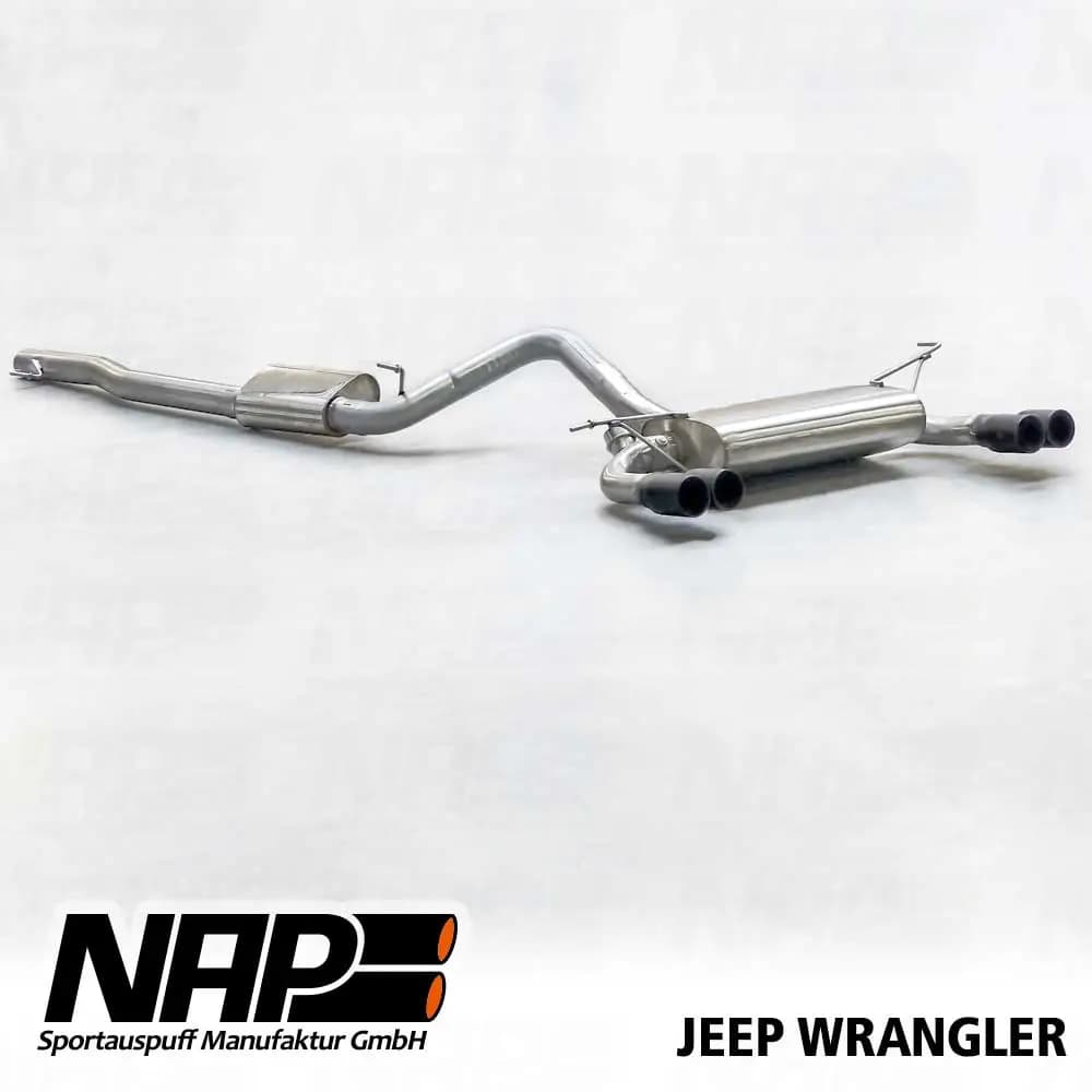 JEEP WRANGLER - NAP DUPLEX SPORTAUSPUFF MIT KLAPPENSYSTEM – Bild 5