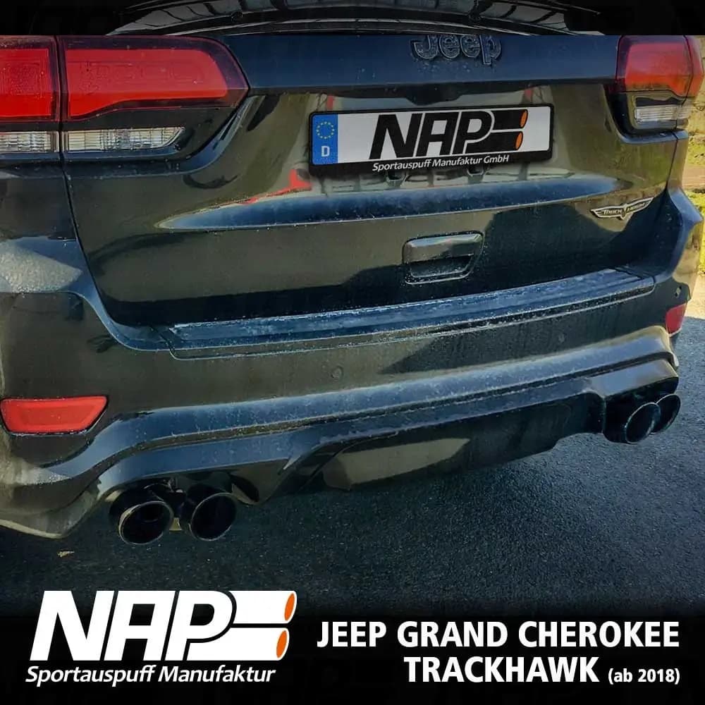 JEEP GRAND CHEROKEE TRACKHAWK - NAP DUPLEX SPORTAUSPUFF ANLAGE – Bild 2