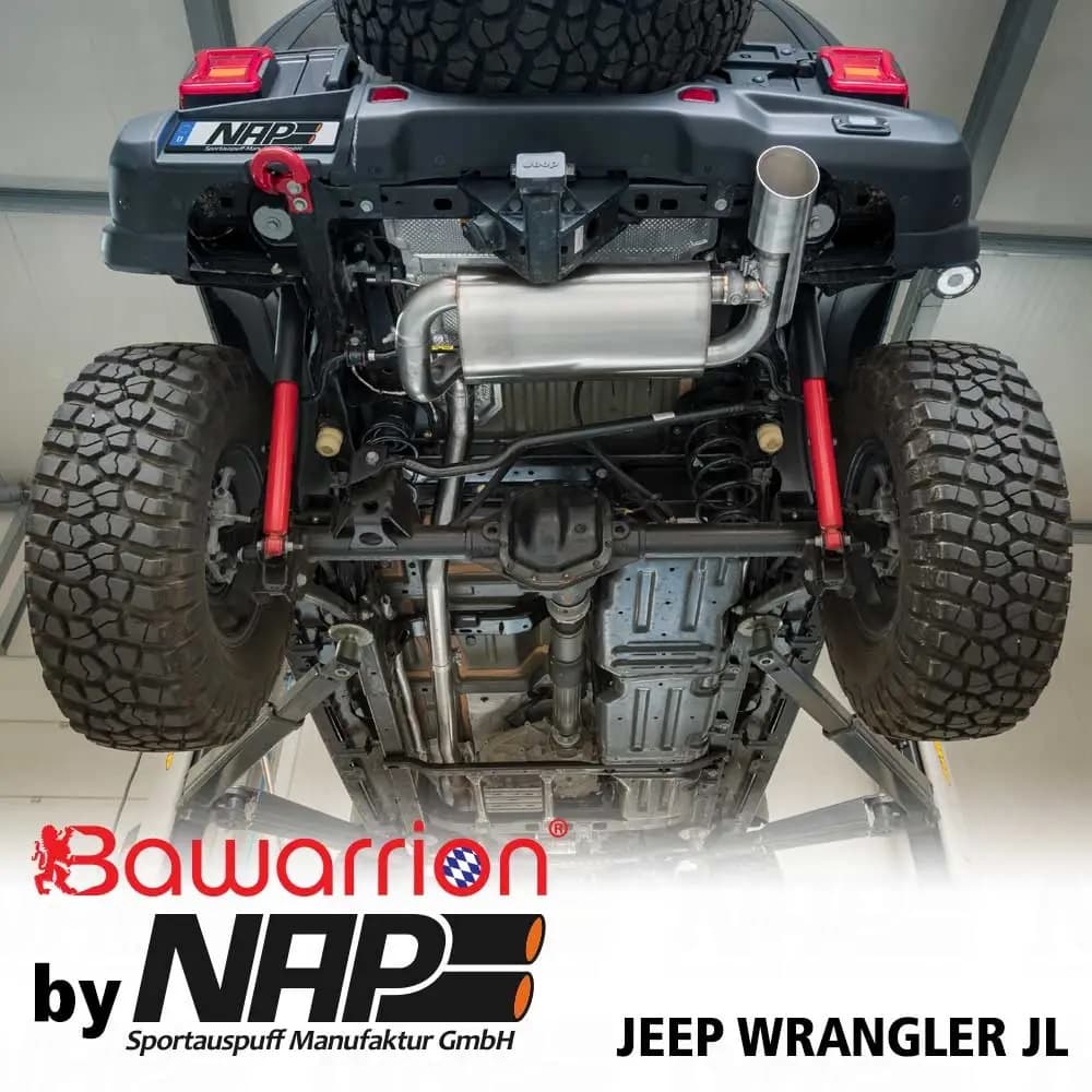 JEEP WRANGLER - NAP SPORTAUSPUFF – Bild 2