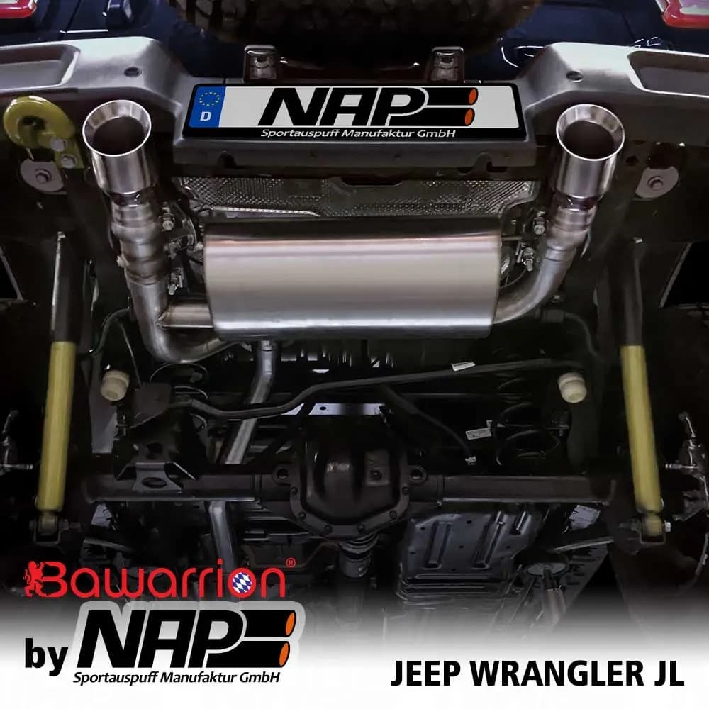 JEEP WRANGLER - NAP DUPLEX SPORTAUSPUFF – Bild 2