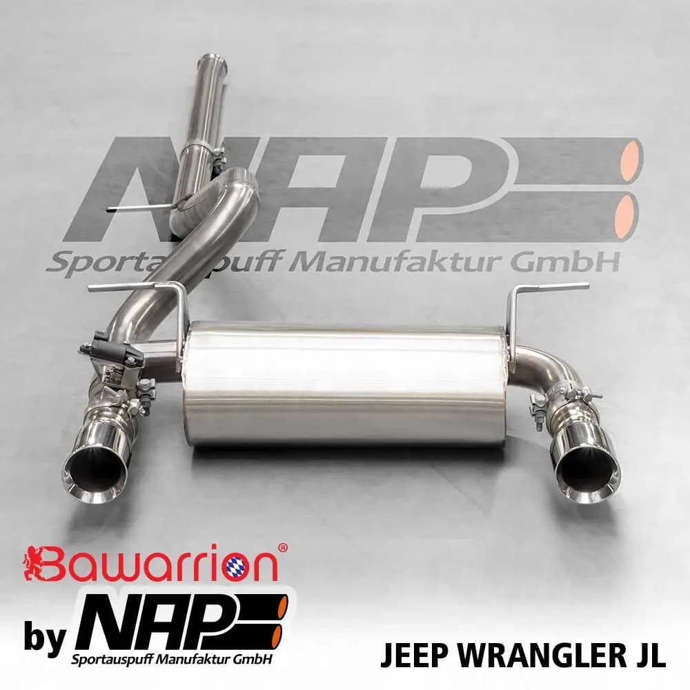 JEEP WRANGLER - NAP DUPLEX SPORTAUSPUFF – Bild 4