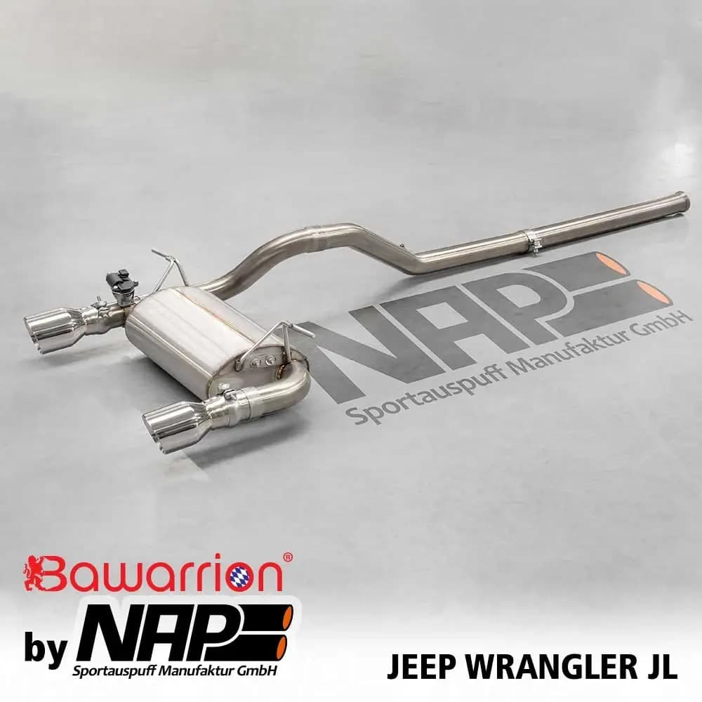 JEEP WRANGLER - NAP DUPLEX SPORTAUSPUFF – Bild 5