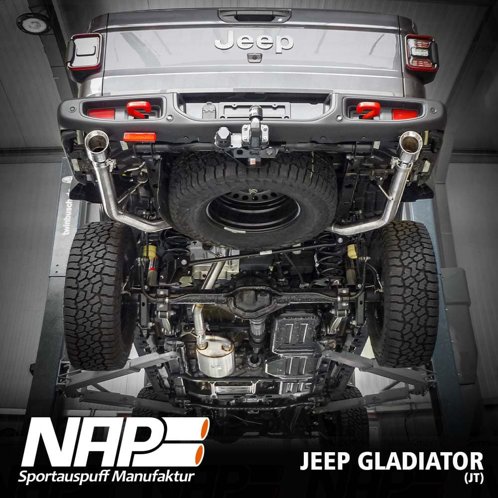 JEEP GLADIATOR - NAP DUPLEX SPORTAUSPUFF ANLAGE – Bild 2