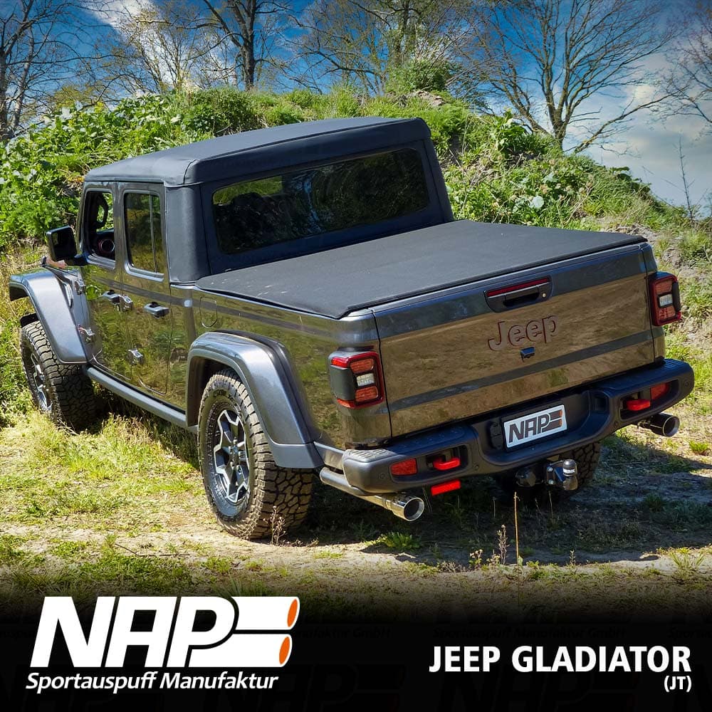 JEEP GLADIATOR - NAP DUPLEX SPORTAUSPUFF ANLAGE – Bild 3