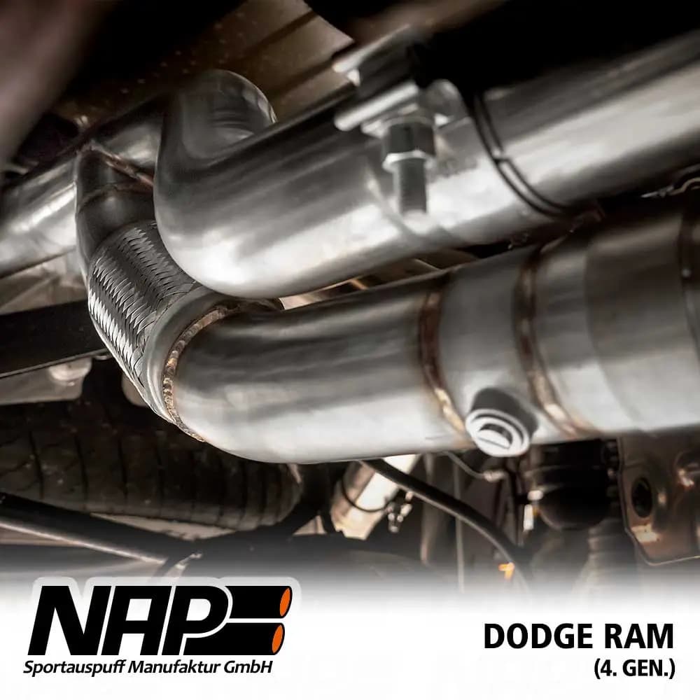 DODGE RAM 1500 - NAP SPORTAUSPUFF ANLAGE MIT AUSPUFFKLAPPEN – Bild 4