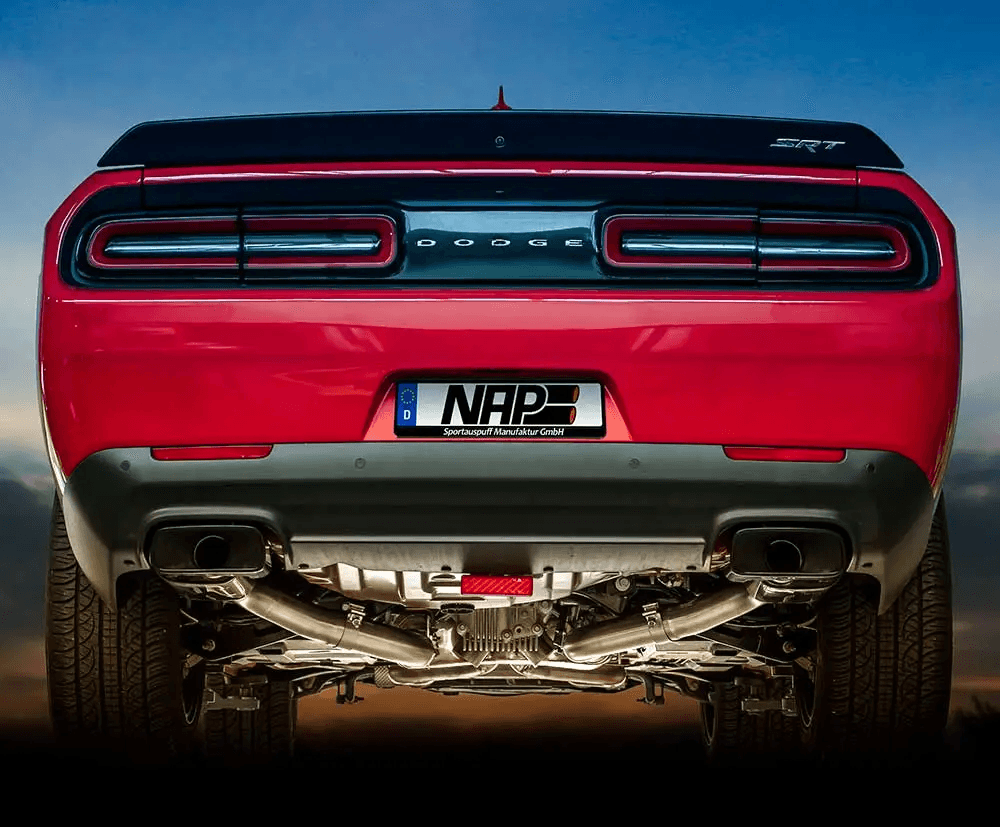 DODGE CHALLENGER - NAP DUPLEX SPORTAUSPUFF ANLAGE AB KAT