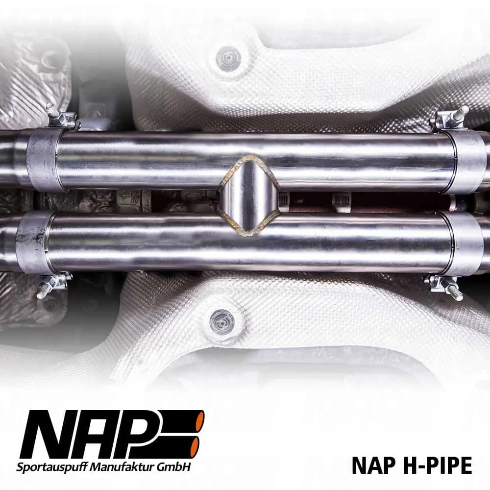 DODGE CHALLENGER - NAP DUPLEX SPORTAUSPUFF ANLAGE AB KAT – Bild 4