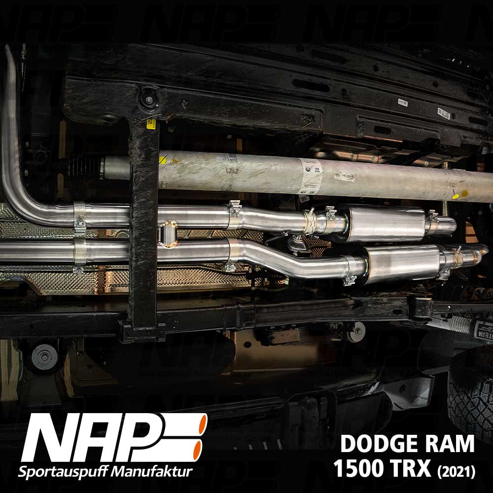DODGE RAM 1500 TRX - NAP DUPLEX SPORTAUSPUFFANLAGE – Bild 3