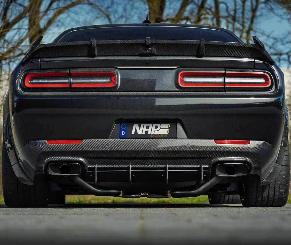 DODGE CHALLENGER 6.4 SRT8 - NAP DUPLEX SPORTAUSPUFF ANLAGE AB KAT