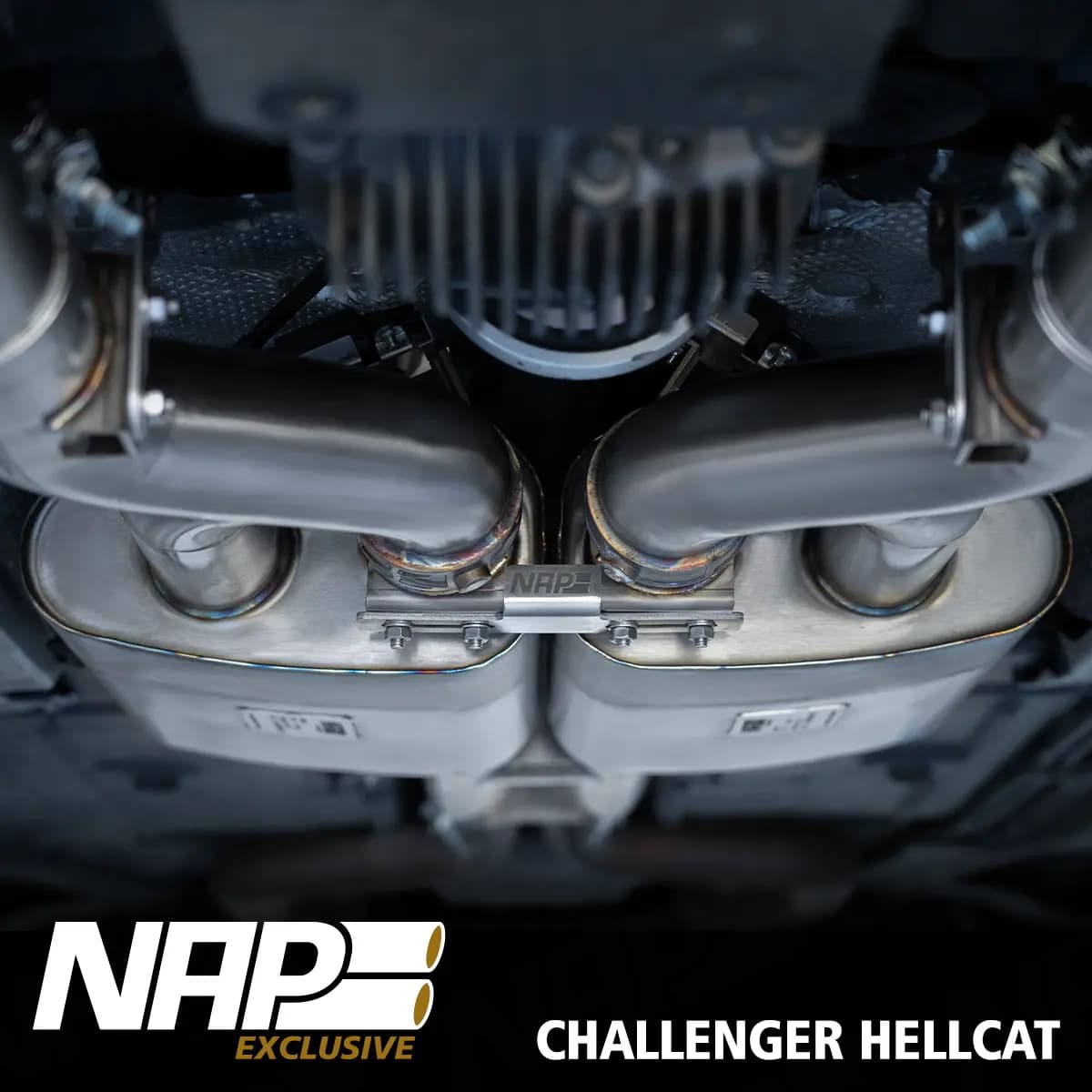 DODGE CHALLENGER 6.4 SRT8 - NAP DUPLEX SPORTAUSPUFF ANLAGE AB KAT – Bild 3