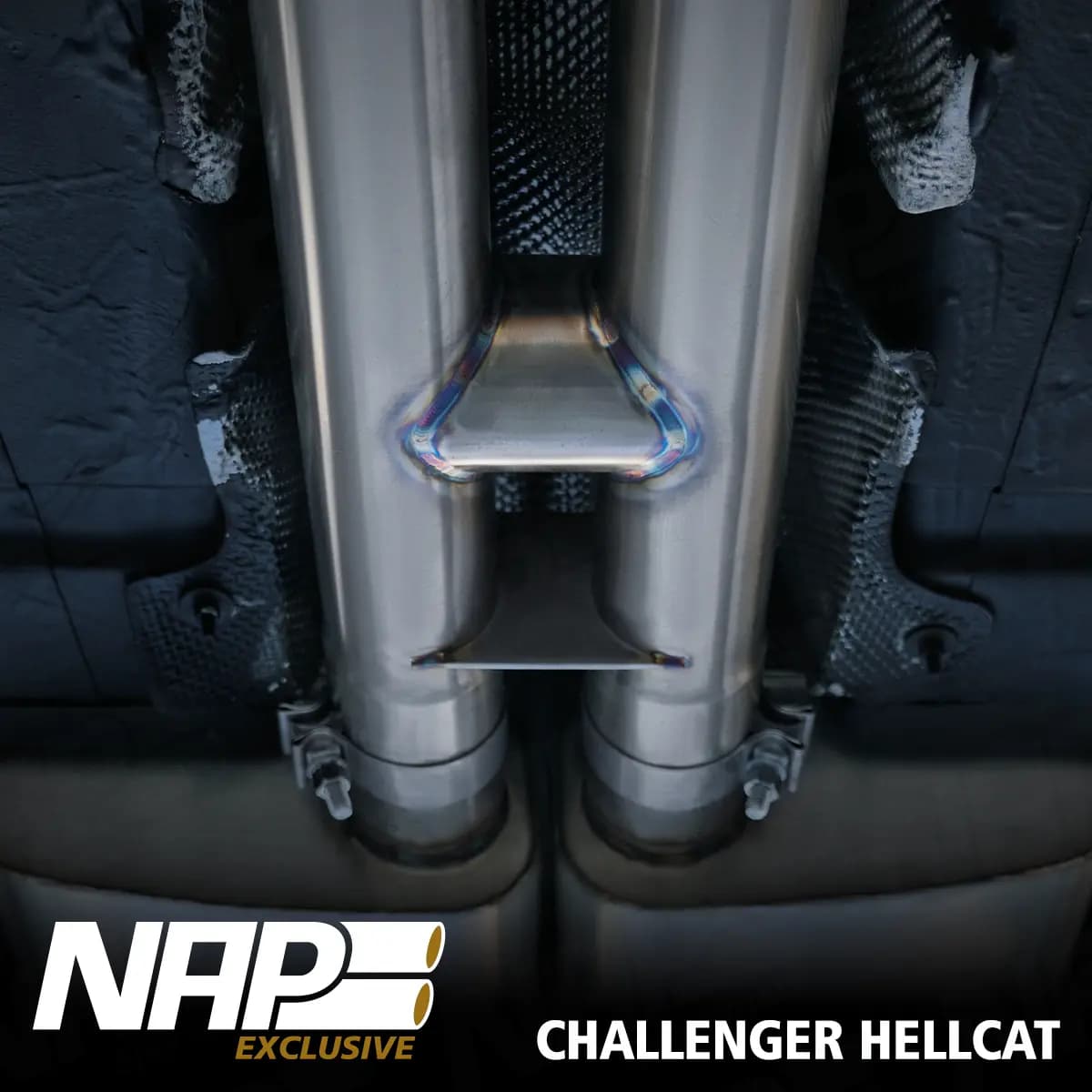 DODGE CHALLENGER 6.4 SRT8 - NAP DUPLEX SPORTAUSPUFF ANLAGE AB KAT – Bild 4